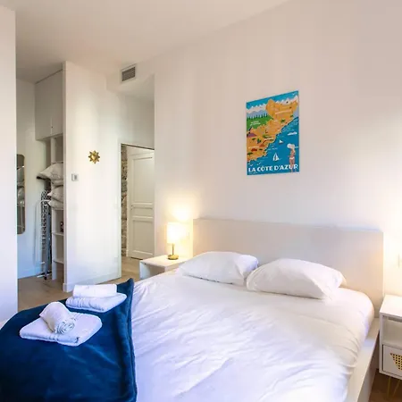 #17 Staywizus -suite Gioffredo 3 Bdr Ac - 5mins Vieux Port * Nice