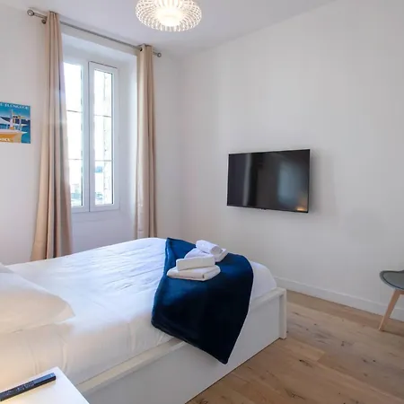 #17 Staywizus -suite Gioffredo 3 Bdr Ac - 5mins Vieux Port Apartment Nice