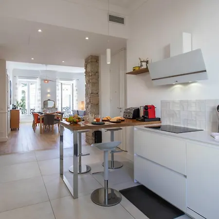 Apartment #17 Staywizus -suite Gioffredo 3 Bdr Ac - 5mins Vieux Port