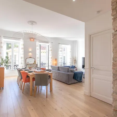 Apartment #17 Staywizus -suite Gioffredo 3 Bdr Ac - 5mins Vieux Port Nice